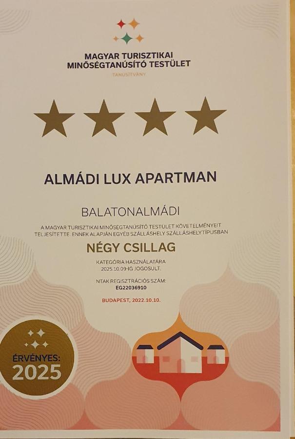 Luxury Apartments In Balatonalmadi, Almadi Lux Apartman I - Ocean Blue מראה חיצוני תמונה