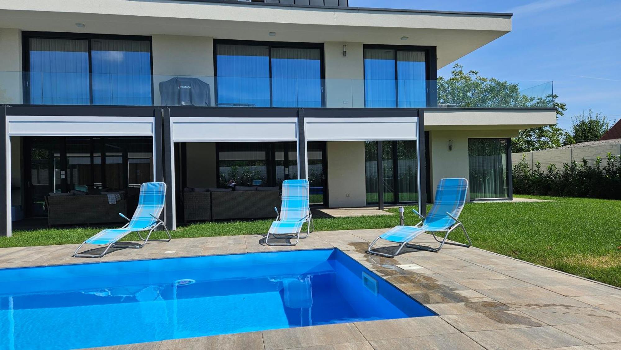 Luxury Apartments In Balatonalmadi, Almadi Lux Apartman I - Ocean Blue מראה חיצוני תמונה
